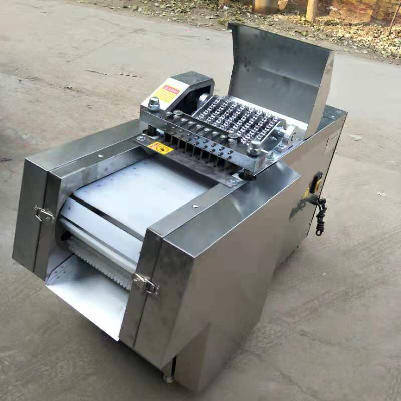 Lamb Fish Beef Frozen Meat Slicing Dicing Cubing Cutter Machine