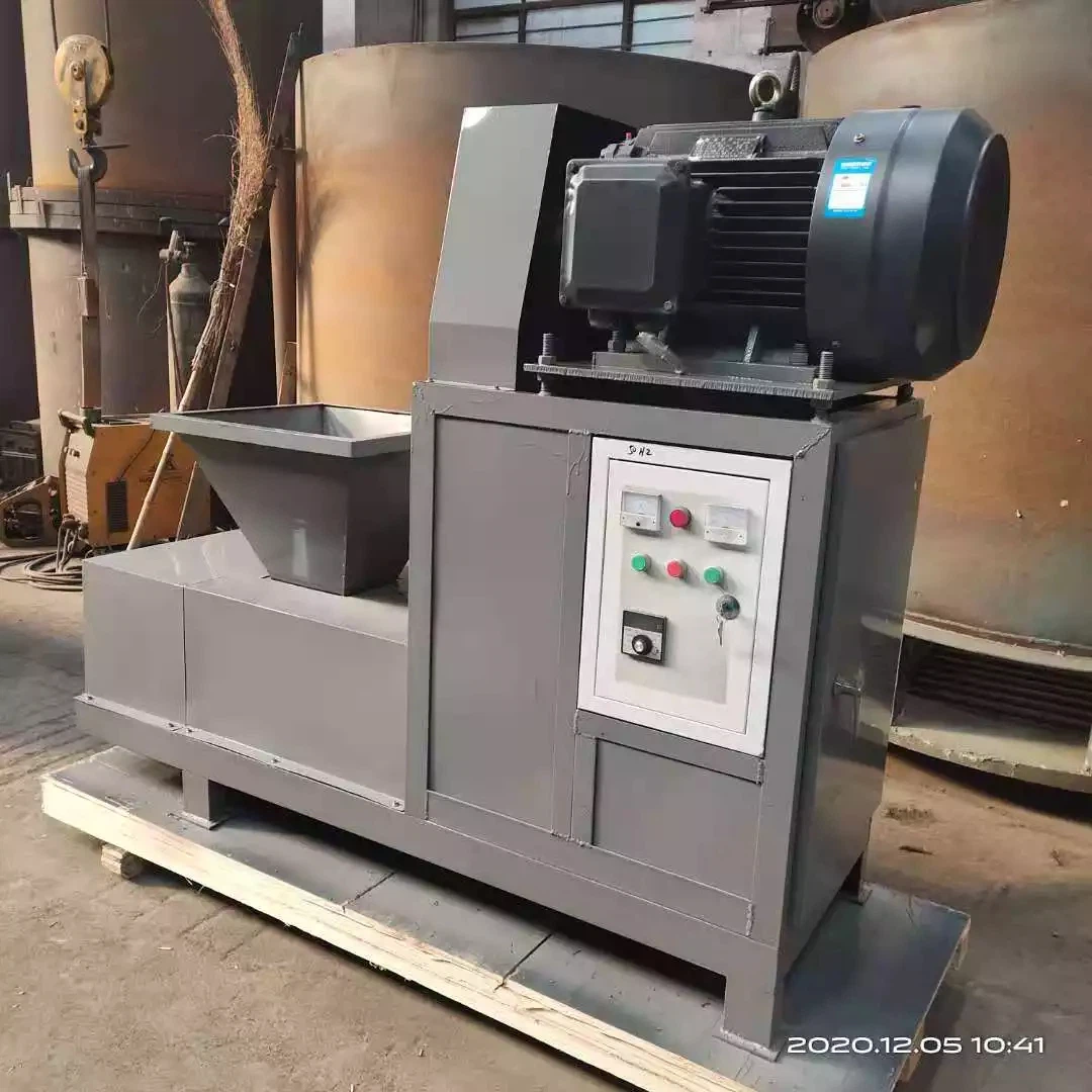 coal small horse manure charcoal briquette extruder