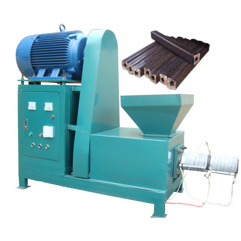 wood feet briquette hot press nailing machine