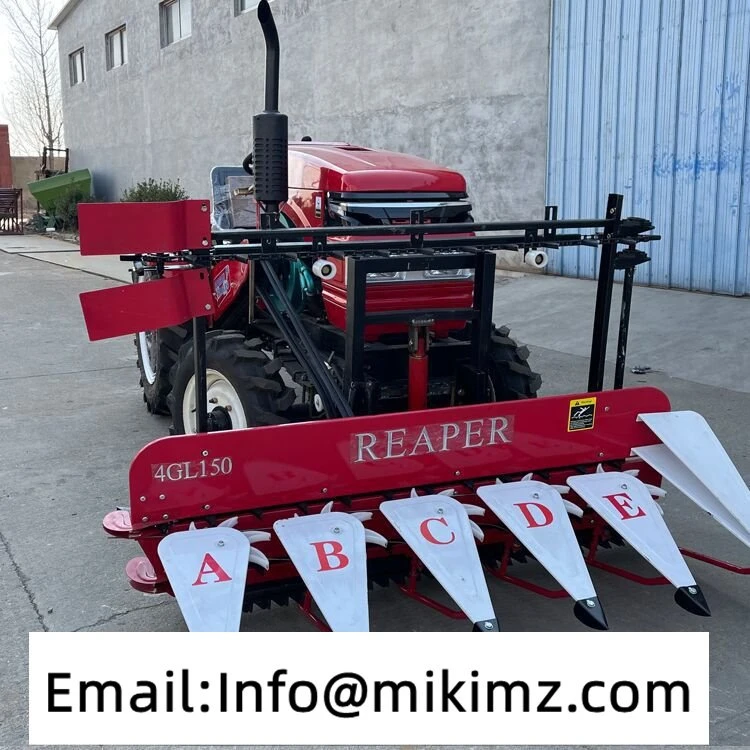 commercial rice harvester paddy wheat cutter combine harvester