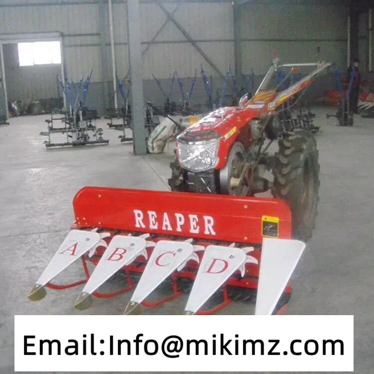 Simple Operation Maize Reaper Binder Grain Harvester