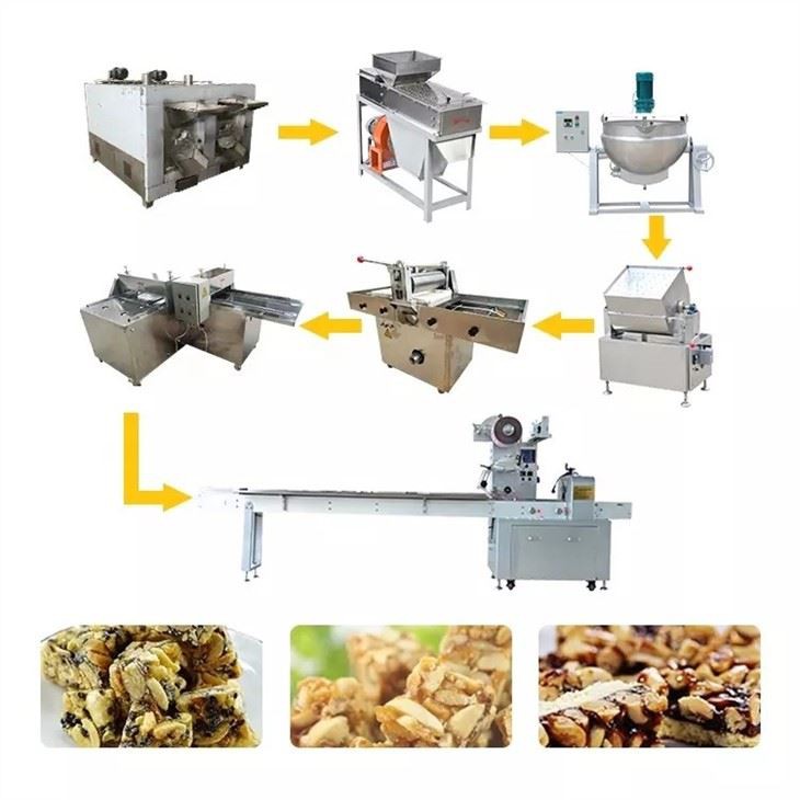 Sesame Bar Molding And Cutting Machine