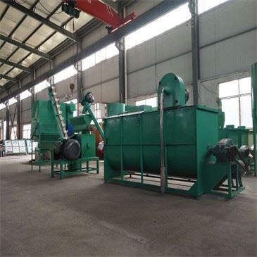 380 V Chicken Duck Goose Feed Mixing Machine Diesel And Electric Engine