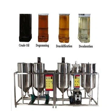 Crude Shea Butter Oil Refining Equipment Palm Refinery Oil Machine Castor Oil Refining Mill