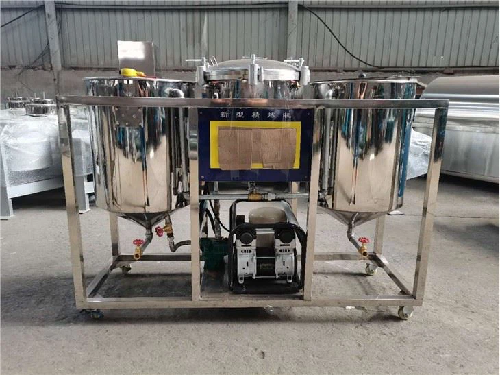 Crude Soybean Oil Refinery Line