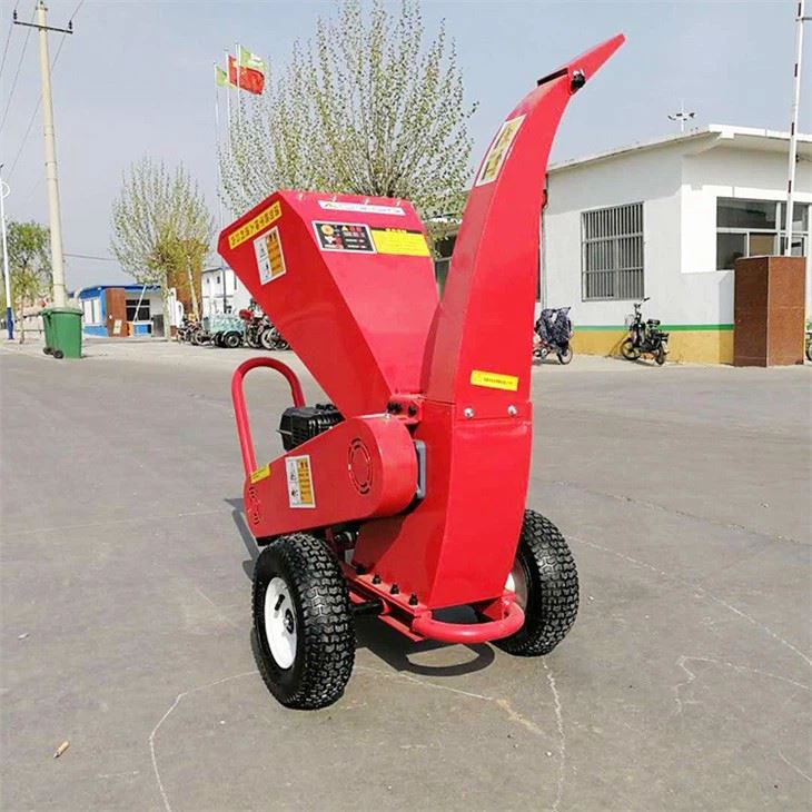Gasoline 15 Horsepower Tree Branch Shredder Chipper