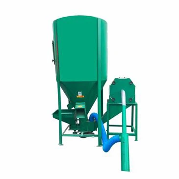 Alta calidad 500kg / h Uso doméstico Línea de mezcla de molienda Motor diesel pequeño