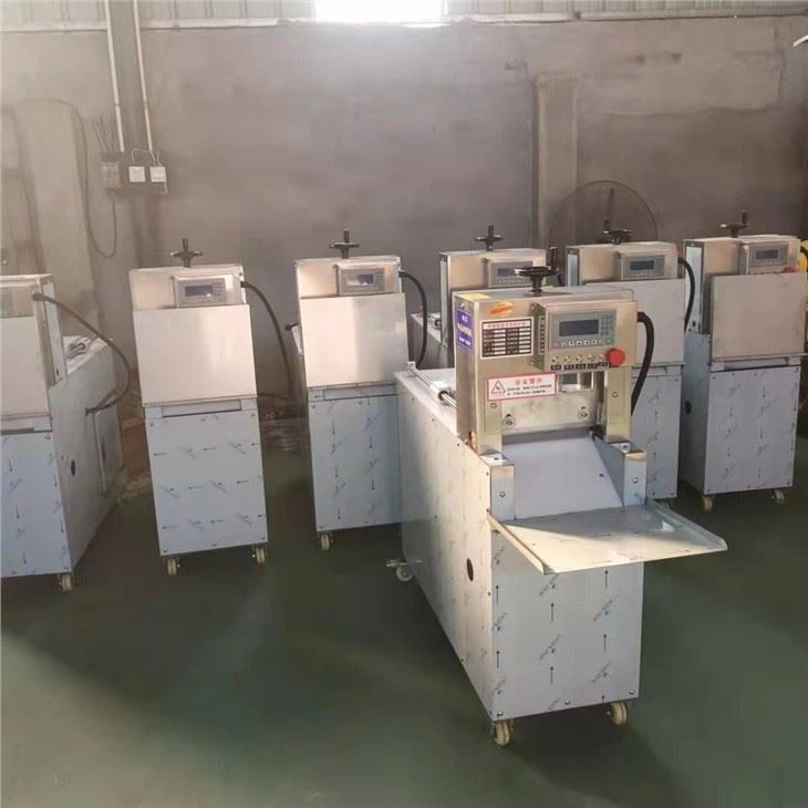 Industrial Frozen Meat Slicer High Speed