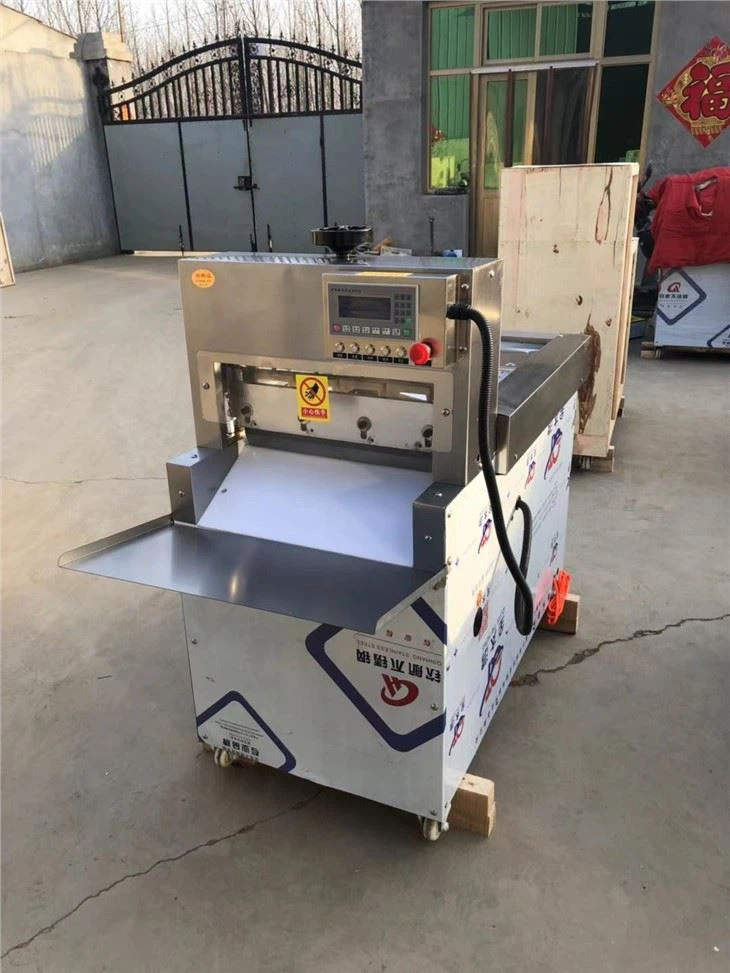 Industrial Frozen Meat Slicer High Speed