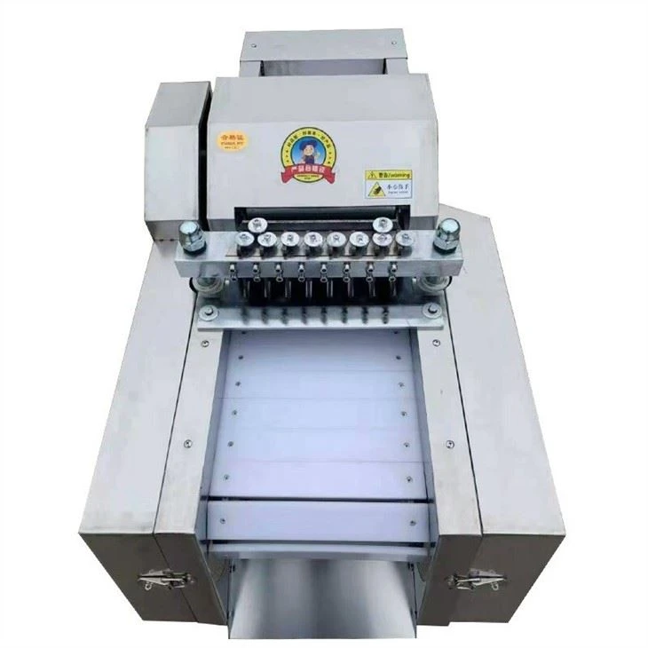 Lamb Fish Beef Frozen Meat Slicing Dicing Cubing Cutter Machine