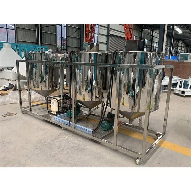Peanut Sunflower Oil Refinery Machine