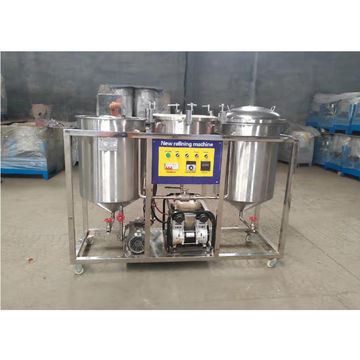 Pequeña refinería de aceite de cocina