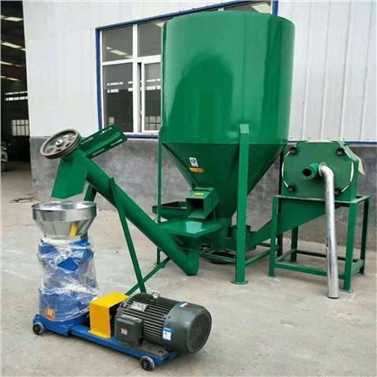 Línea de alimentación de peletizadora de alfalfa