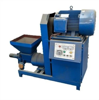 Máquina para fabricar briquetas de aserrín de metal