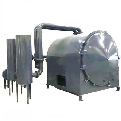 Horno de carbonización de carbón vegetal sin humo