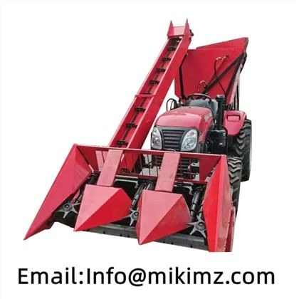 Mini cosechadora de maíz dulce de 2 filas y 3 filas con montaje en tractor a la venta