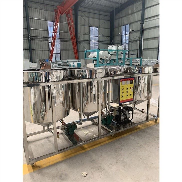 Soybean Peanut Palm Oil Refining Machine