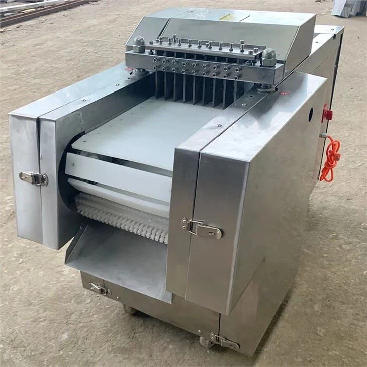 Stainless Steel Butchery Fresh Meat Cube Cutter