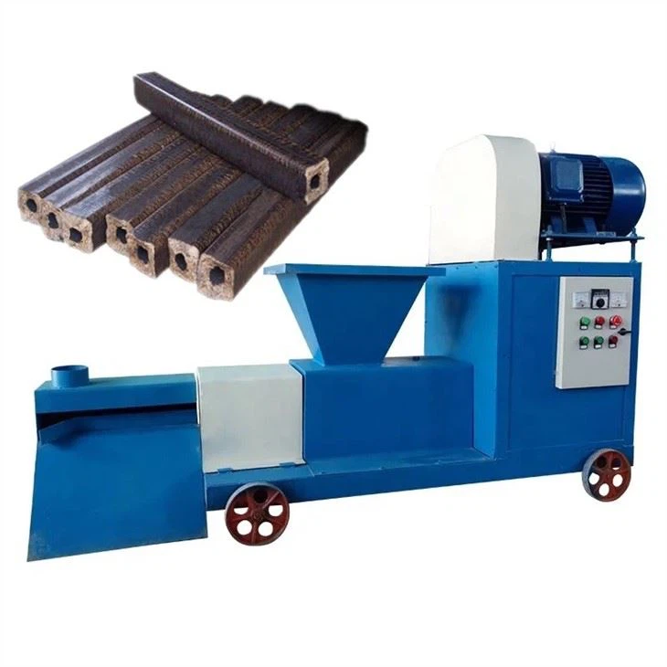 Máquina para fabricar bloques de palets de madera