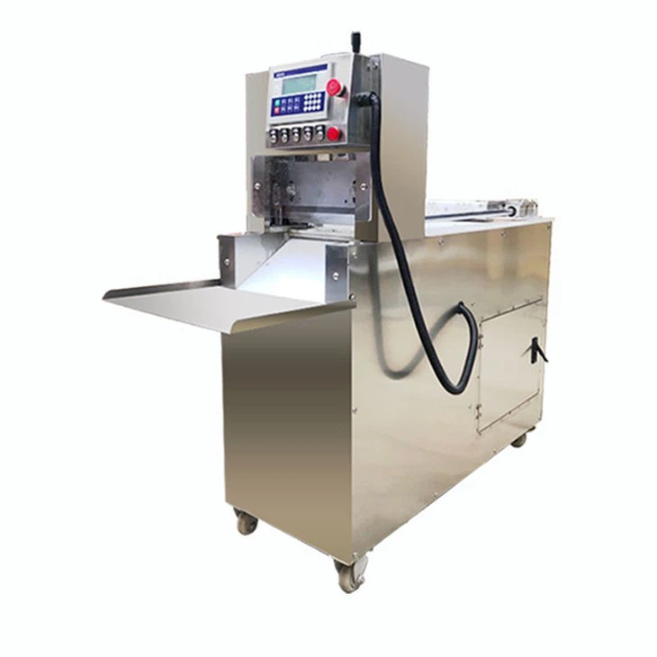 Máquina cortadora automática de carne congelada de cabra