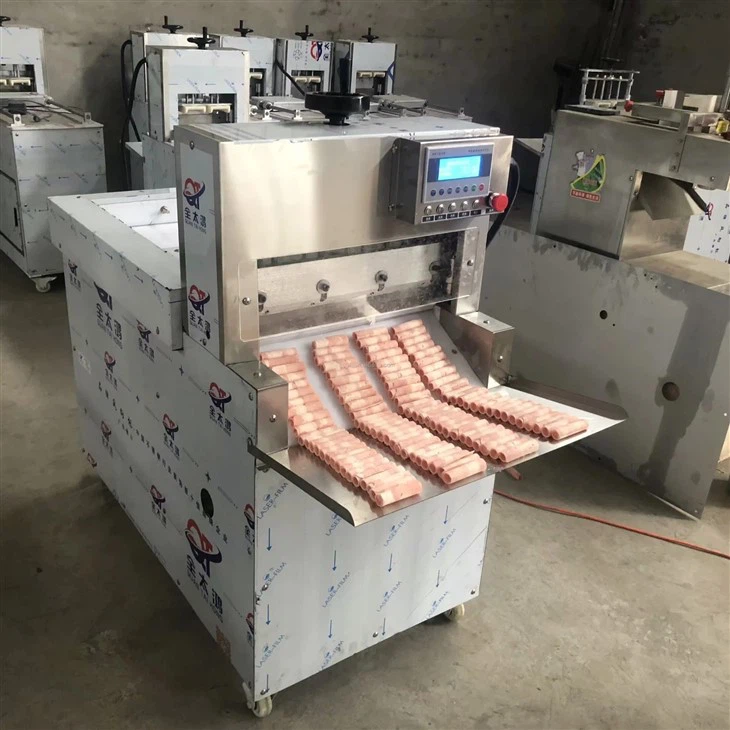 Automatic Goat Frozen Meat Cutting Machine