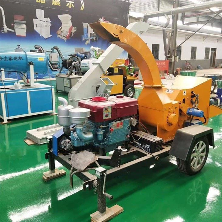 Chinese Manufacturers Diesel Wood Chipper