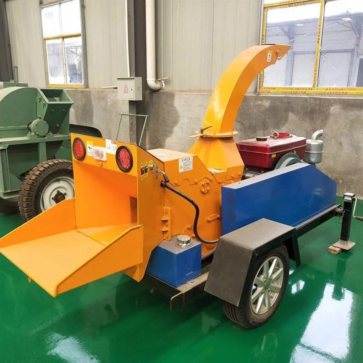 Chinese Manufacturers Diesel Wood Chipper
