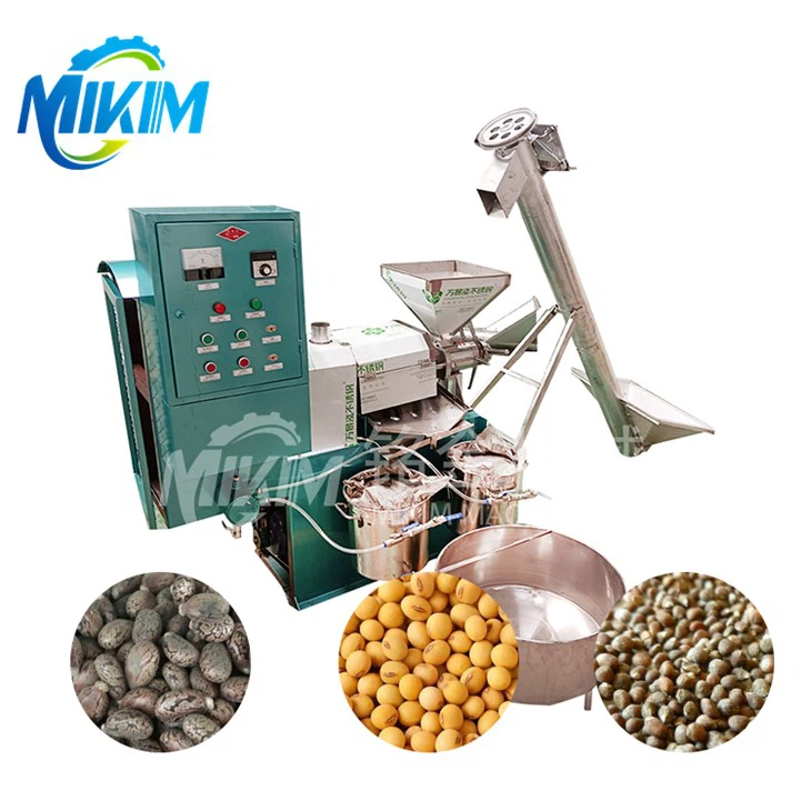 Máquina de prensado en frío de coco