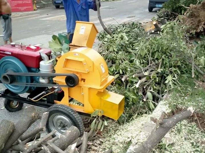 Trituradora de madera de alta seguridad
