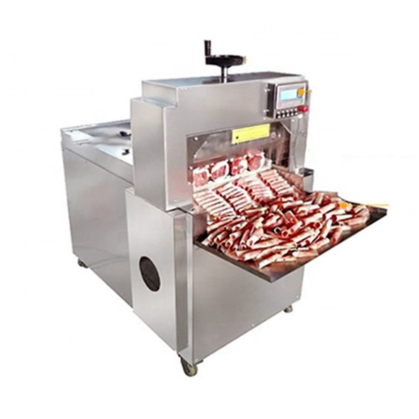 Cortadora de rollos de carne económica