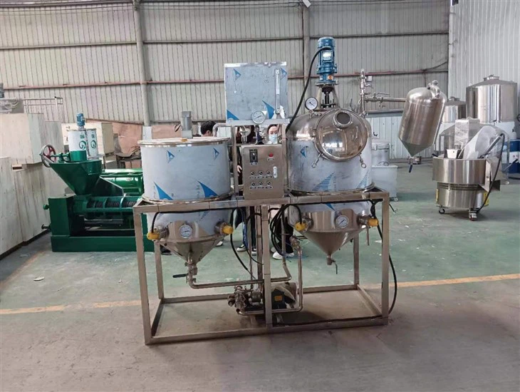 Easy To Operate Oil Refining Machine