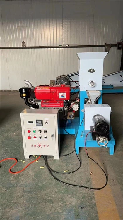 Extrusora de alimentación flotante de mezcla de alta velocidad