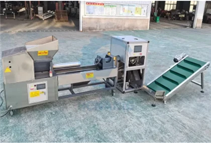 Máquina embolsadora de grado profesional para champiñones