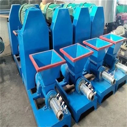 Máquina para fabricar briquetas de carbón a partir de aserrín