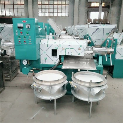Máquina de prensa de aceite de soja en espiral