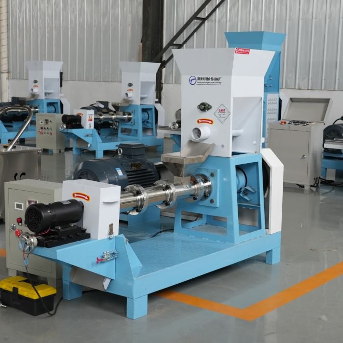 200kg Per Hour Fish Feed Extruder factory