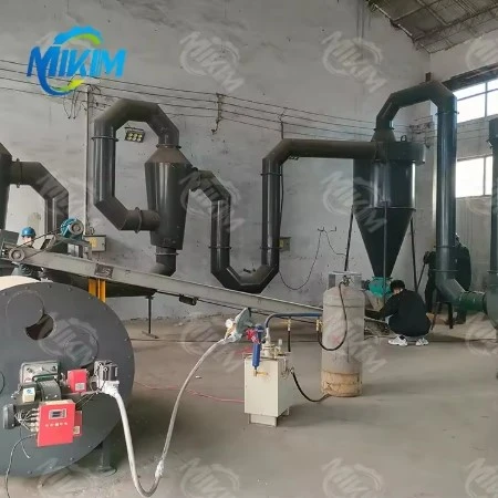 Wood Sawdust Hot Rotary Airflow Pipe Dryer Wood Sawdust Hot Rotary Airflow Pipe Dryer
