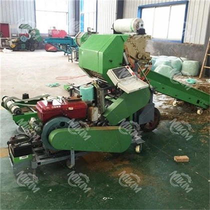 Máquina envolvedora de fardos